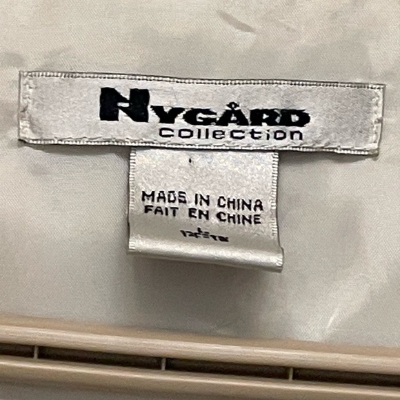 Nygard Collection leather knit sweater - Picture 3 of 5